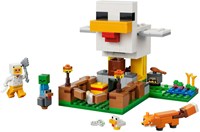 LEGO Minecraft ferme à poulets set de construction - jouet créatif pour enfants-2