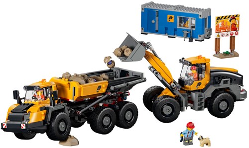 LEGO City véhicules de chantier camion-benne et chargeuse set de jeu 60494-2
