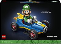 LEGO Super Mario bouwset Luigi Mach 8 Mario Kart voor volwassenen
