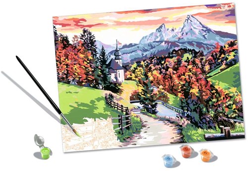 Ravensburger peinture par numéros - kit CreArt Beautiful Bavaria-3