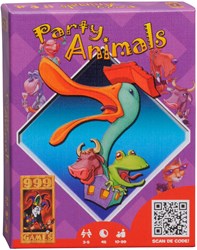 999 Games Party Animals kaartspel voor kinderen en volwassenen 10+