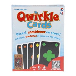 999 Games Qwirkle jeu de cartes stratégie colorée pour familles
