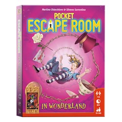 999 Games jeu Escape Room Pocket Escape Room au Pays des Merveilles casse-tête
