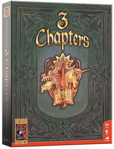 999 Games jeu de cartes 3 Chapters - jeu de plis original pour la famille
