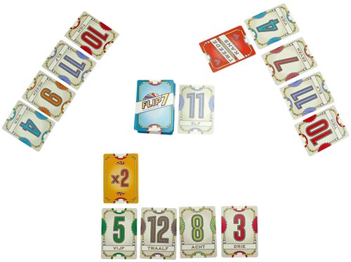 999 Games jeu de cartes Flip 7 - jeu familial palpitant pour groupes-3