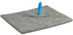 Collall prikvilt knutselvilt grijs 20x15 cm - creatief speelgoed