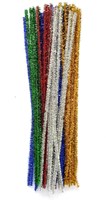 Chenille glitter Create-it knutselset 50 stuks kleurrijk speelgoed-3