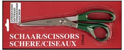 Ciseaux gaucher noir ergonomique pour bricolage et école