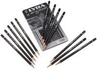 Lyra crayons graphite - Art Design 12 pièces pour dessin et croquis