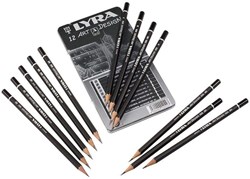 Lyra crayons graphite - Art Design 12 pièces pour dessin et croquis