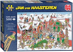 Jan van Haasteren legpuzzel Het dorp van de Kerstman - 5000 stukjes