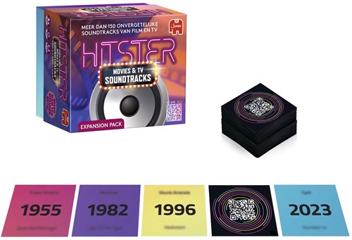 Jumbo Hitster extension jeu musical Movies & TV Soundtracks jeu de fête-2