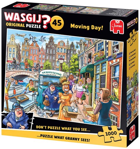 Jumbo puzzel Wasgij Original 45 Moving Day! - legpuzzel-3