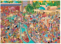 Jumbo puzzel Fata Morgana Efteling Jan van Haasteren 1000 stukjes-2