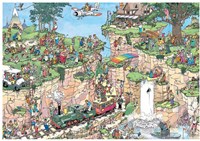 Jumbo puzzel De Golfbaan Jan van Haasteren 5000 stukjes cartoon-2
