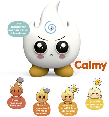 Jumbo peluche interactive Calmy pour la régulation des émotions et la détente-3