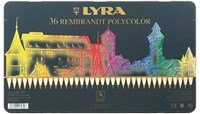 Caran d'Ache kleurpotloden Rembrandt Polycolor 36 kleuren blik set
