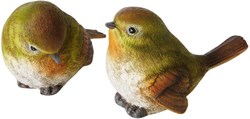 Boltze Home decoratief vogel beeldje polyresin multi kleur 5,8x10x7,3cm