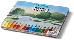 Lyra kleurpotloden Super Ferby gelakt Astoria-assortiment multicolor