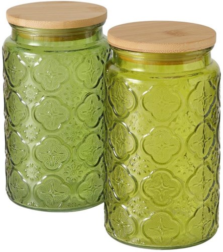 Boltze Home voorraadpot glazen pot 1000ml keukenopberger