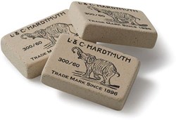 Lyra gum zachte gum voor potloden en grafietpotloden 60 stuks