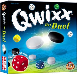 White Goblin Games, jeu de société Qwixx The Duel - 8+.