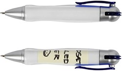 Creativ Company balpennen transparant 10 stuks zwart schrijfplezier
