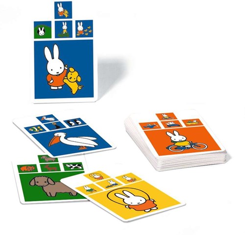 Ravensburger kwartetspel - Nijntje ontdekt de wereld kaartspel-3