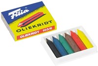 Filia pastels à l'huile - coffret 6 couleurs pour artistes créatifs