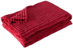 Boltze Home deken roze 180x130cm - zachte woondeken voor kinderen