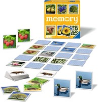 Ravensburger memory jeu de cartes nature - jeu familial classique-3
