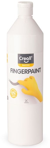 Creall vingerverf wit conserveringsvrij 750ml kinderverf