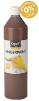 Creall peinture au doigt marron sans conservateur 750ml peinture enfant-2
