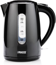 Waterkoker zwart 1.7 liter 2200W 360 graden draaibaar BPA-vrij