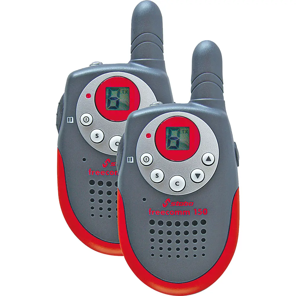 Vedes talkie-walkie Stabo Freecomm 150 PMR, portée 5 km, gris