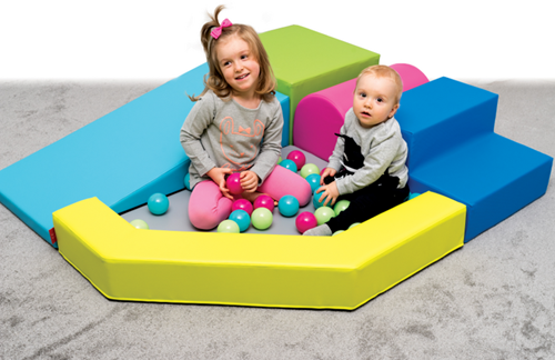 Softplay peuterspeeleiland hoek