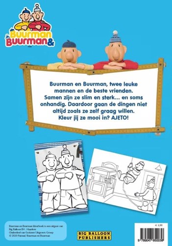 Big Balloon kleurboek Buurman & Buurman - kleurpret voor kinderen-2