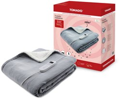 Tomado elektrische omslagdeken fleece 180x130 cm met 9 warmtestanden