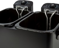 Inventum frituurpan dubbel 2x2,5 liter zwart 1800 watt koude zone-2