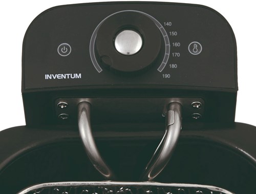 Inventum frituurpan dubbel 2x2,5 liter zwart 1800 watt koude zone-3