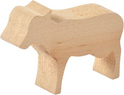 Eduplay houten boerderij dieren set - speelgoed dieren 3 stuks