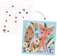 Djeco Kit de peinture sur sable Animaux nocturnes-2