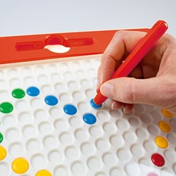 Beleduc magneetbord speelgoed - kleurrijk educatief spel