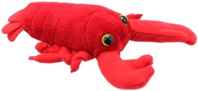 The Puppet Company vingerpop kreeft rood - speelgoed popje voor kinderen
