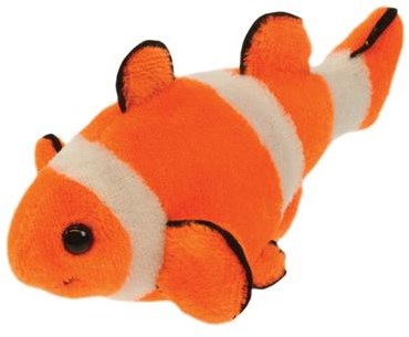 The Puppet Company vingerpop Clownvis - speelfiguur voor kinderen