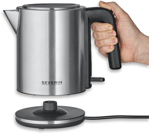 Severin waterkoker roestvrij staal 1 liter - krachtig en veilig keukenapparaat-2