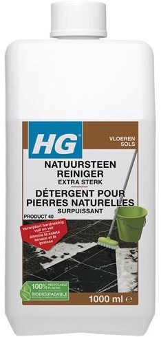 HG natuursteenreiniger vloerreiniger extra sterk 1L voor marmer