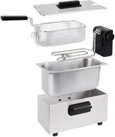 Daily Home friteuse 3 litres inox - sans PFAS - zone froide-2