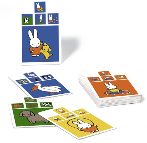 Ravensburger kwartetspel - Nijntje ontdekt de wereld kaartspel-2