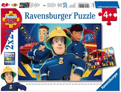 Ravensburger puzzel Brandweerman Sam kinderpuzzel 2x24 stukjes karton